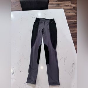 Kerrits girls grey/black riding pants